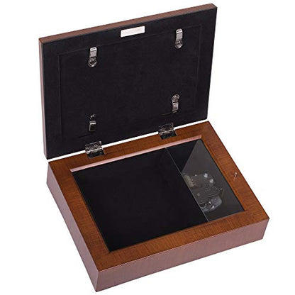 Cottage Garden Inspirational Music Box - Communion Plays Ave Maria with Woodgrain Finish