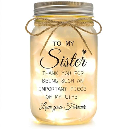 Sister Gifts - Unique Sister Birthday Christmas Day Gifts Ideas - color: Sister