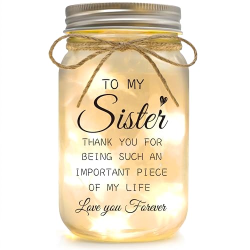 Sister Gifts - Unique Sister Birthday Christmas Day Gifts Ideas - color: Sister