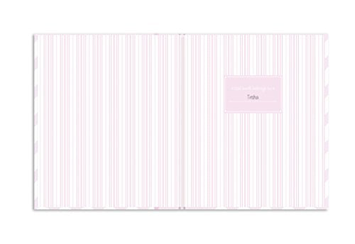 Lil Peach First 5 Years Chevron Baby Memory Book Journal, Pink - style: Chevron Pink