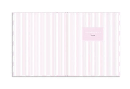 Lil Peach First 5 Years Chevron Baby Memory Book Journal, Pink - style: Chevron Pink