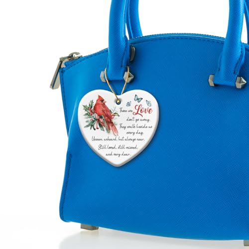 Cardinal Memorial Christmas Ornament Keepsakes - Sympathy, Bereavement Gifts for Loss of Loved One, Condolences Gift, in Loving Memory of Mother, Father, Son, Daughter, Brother, Husband - style: Memorial