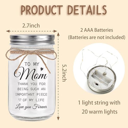 Mom Gifts from Daughter or Son, Mothers Day Birthday Gifts - color: Mom
