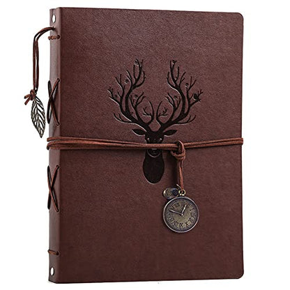 Photo Album 4x6 160 Photos, Leather Photo Albums with Writing Space With 30 Writing Paper, Travel Family Wedding Kids Graduation Ultrasound Baby Picture Album Scrapbook Photo Album