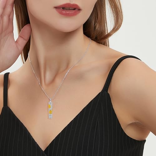 Flower Cute Animal Sterling Silver Pendant Urn Ashes Necklace for Women BF0709 - color: C *Sunflower 1(G)