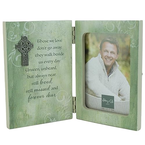 Abbey + CA Gift Irish Those We Love Memorial Photo Frame, Memorial and Bereavement Gift for Loss of Loved One, Holds 3.5 x 5-inch Picture