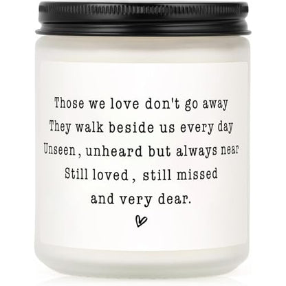Sympathy Gifts for Loss of Loved One, Memorial Sympathy Candle | Grief Remembrance Candle7oz, Sympathy Condolences Bereavement Gift, Sorry for Your Loss Memorial Gifts for Loss of Loved one