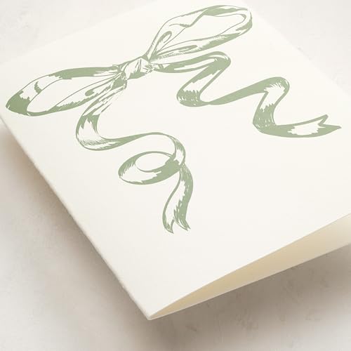Minted | Blank Greeting Card, All Occassions, 5x7 w/Envelope | Big Bow - color: Big Bow