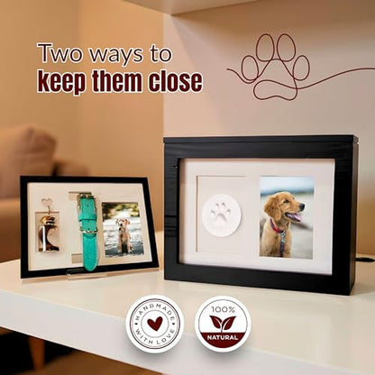 Urn for Ashes for Pets Large 9.5 × 5.71 × 7.13 Pet Urn for Dogs, Dog Ashes Keepsake, Pet Memory Box, Cremation Memorial Box, Urnas para Cenizas de Perros