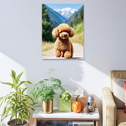 Personalized Photo to Canvas Print - Canvas Prints With Your Photos on Custom Wall Art for Bedroom, Living Room, Wedding Baby Pet Family Picture Framed Wall Art (18" W x 24" H) - size: 24"L x 18"W