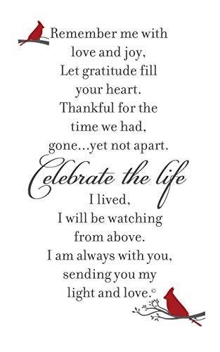 Celebration of Life Memorial Lantern & Photo Frame - Thoughtful Sympathy Gift/Bereavement Gift