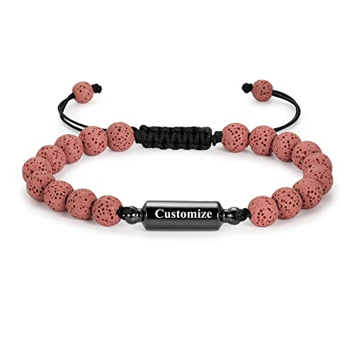 shajwo Cylinder Urn Bracelet for Ashes for Women Men - color: Customize