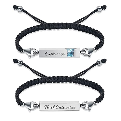Harbeingt Adjustable Urn Bracelet for Ashes for Women Cremation Jewelry - color: Customize