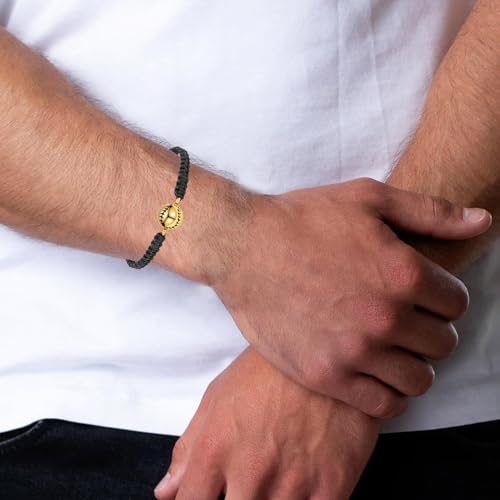 Hearbeingt Baseball Urn Bracelet for Ashes Cremation Jewelry for Women Men - color: Gold