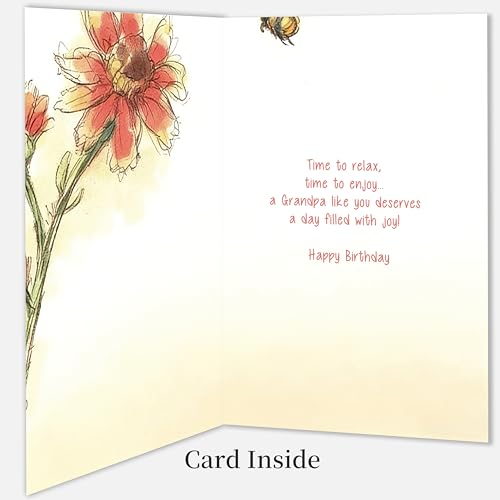 IDU Grandpa Birthday Card, Birthday Card for Grandpa - style: ZN398