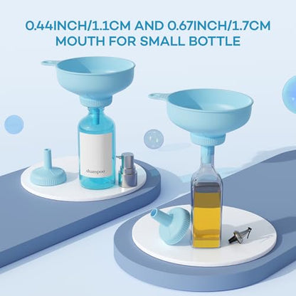Pisol Wide Mouth Versatile Funnel for Kitchen Use for Filling Bottles