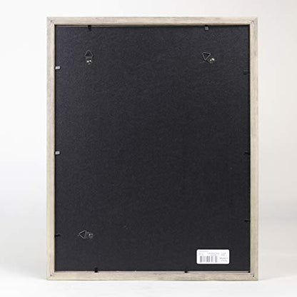 Lawrence Frames 785111 Shadow Box Frame, 11x14, Natural Gray - color: Natural Gray, size: 11 x 14 inches