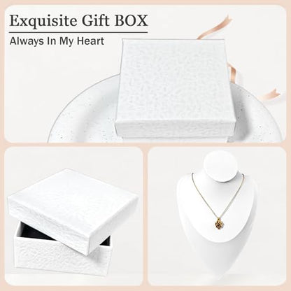Paw Print Heart Pet Ashes Memorial Necklace with Mini Inner Box-Gold | Pet Cremation Jewelry for Ashes, Cremation Urn Jewelry to Hold Dog & Cat Ashes Pendant with Box Filling Tools - color: Gold
