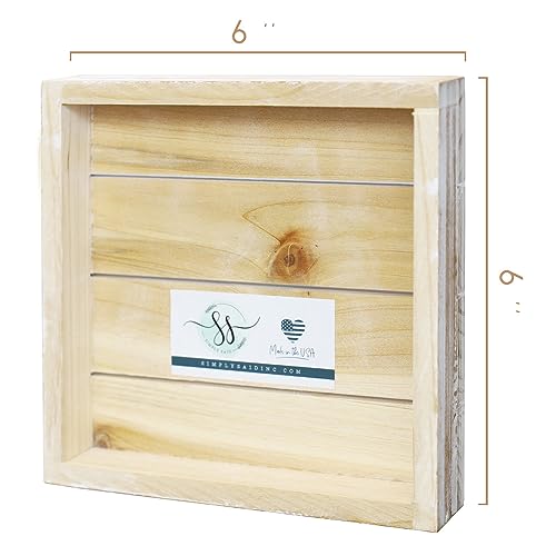 Simply Said, INC Perfect Pallets Petites - Cardinals Appear, 6x6 in Rustic Wood Sign PET2027 - color: Cardinals Appear - 6 inch