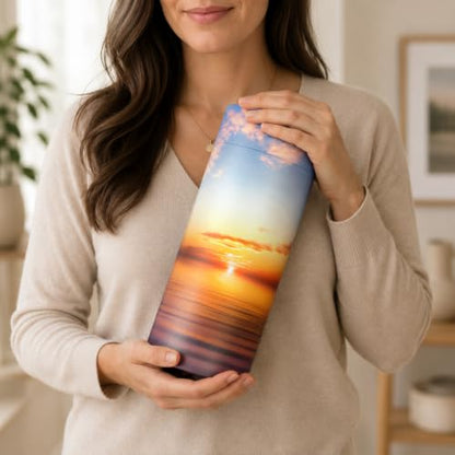 Sunset Scattering Urn for Ashes