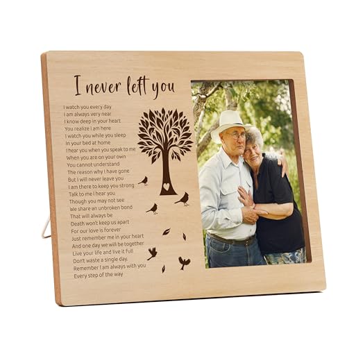 Memorial Picture Frame - In Loving Memory & Celebration Of Life Decorations, Bereavement & Funeral Gifts - Tabletop Stand-02
