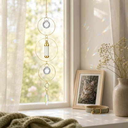Yalikop Pet Memorial Urn Suncatcher Dog Cat Memorial Gifts,Ring - style: Ring
