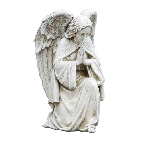 Avalon Gallery Garden Statue - Indoor/Outdoor Memorial Sculpture for Home or Church, 12" Tall, Praying Angel