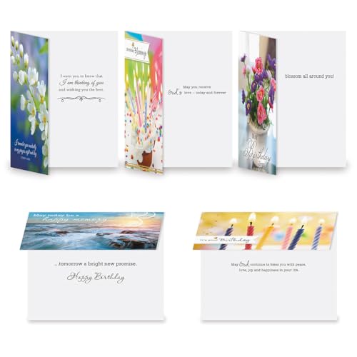 Current Greeting Cards with Matching Envelope Seals | Faith All Occasion, 20 Count, 5 x 7 Folded, Themed Holiday Card Value Pack, With envelopes - color: Faith