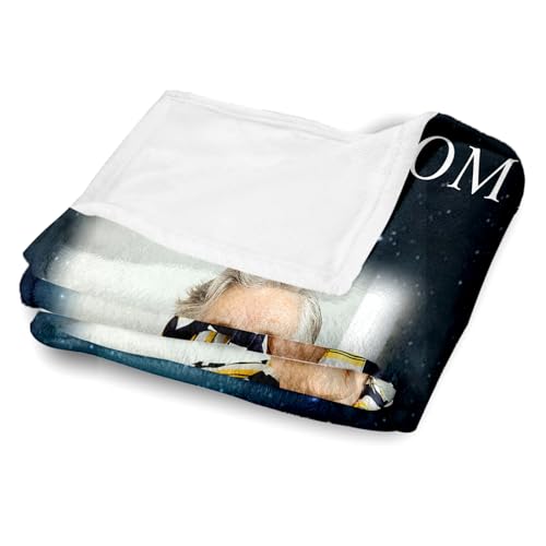Arovene Ship Next Day, Custom Memorial Blanket with Photo - Printed in USA, A Hug from Heaven Blanket, Personalized Sympathy Gifts for Loss of Loved One Dad Mom Husband Wife Friend Dog Memorial Gifts - color: Style 09