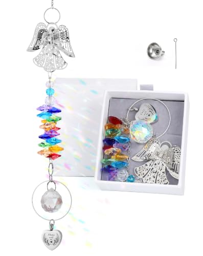 Cosweet Ashes Keepsake Suncatcher, Sympathy Gifts for Loss of Loved One
