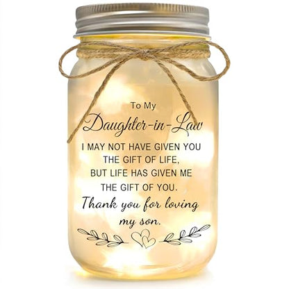 Daughter in Law Gifts from Mother in Law, Daughter in Law Birthday Gifts - color: Daughter in Law