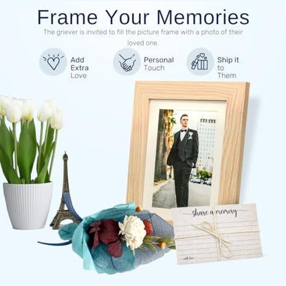 Grief Care Package for Loss of a Loved One, Sympathy Gift, Condolences, Bereavement, Memorial Gift for Funeral, Sorry for Your Loss of Dad Mom Sister Brother Daughter Son Friend