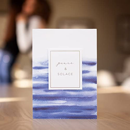 Papyrus Sympathy Cards with Envelopes, Vase and Peace (2-Count) - color: Vase and Peace