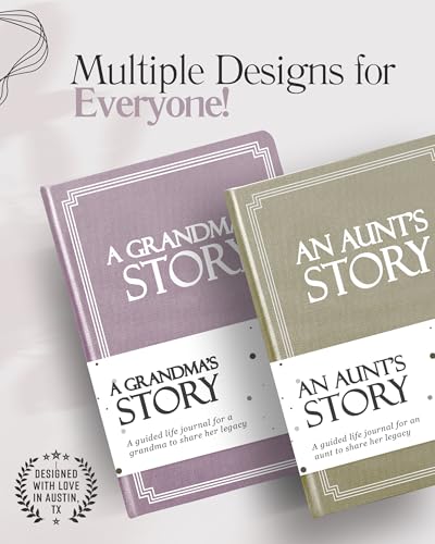 Nana's Life Story Journal (Hardcover): A Meaningful Keepsake for Nana to Share Her Journey and Memories, Book Includes 250+ Prompt Questions, Sentimental Gifts for Mother's Day, Birthday & Christmas - style: Nana Life Story Journal