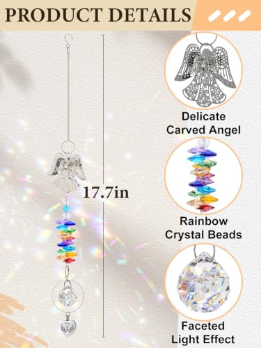 Cosweet Ashes Keepsake Suncatcher, Sympathy Gifts for Loss of Loved One