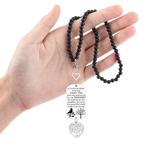 Memorial Car Charm Sympathy Gifts for Loss of Mom Dad Sister Brother Rear View Mirror Hanging Accessories Memorial Ornament for Loss of Family Friends Car Mirror Charm Hanging Pendant