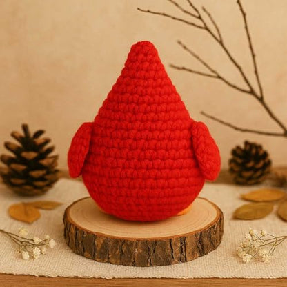 Cardinal Gifts for Women – My Mind Still Talks to You Handmade Crochet Cardinal, Memorial and Sympathy Gifts for Loss of Loved One, Bereavement Christmas Stocking Stuffers for Adults