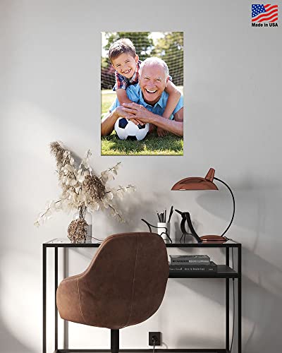 SIGNLEADER Canvas Prints with Your Photos, Canvas Pictures Custom Wall Art, Personalized Family Portrait Canvas Pictures - 24x36 inches - size: 36"L x 24"W