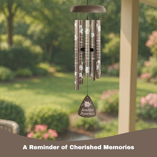 Carson 30" 'Beautiful Memories' Memorial Garden/Patio/Porch Outdoor Decor Windchime