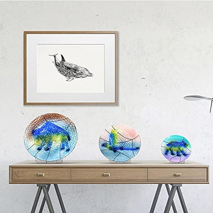 Boloyo 60-Degree Angle Acrylic Plate Display Stand , 6 Inch 2PC Clear Acrylic Display Holder Easel Base for Home Office Kitchen School Art Display - color: 60-Degree Angle, size: 6 inch(2PC)