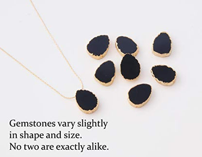 Be Wished Loss of a Mother Sympathy Gifts, Handmade Necklace with Meaningful Message, Ready to Give Jewelry - style: Black Onyx Necklace
