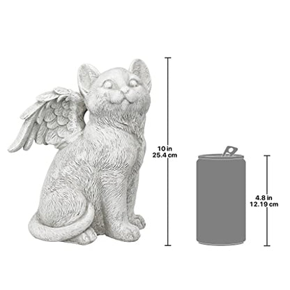 Design Toscano Large Loving Friend Memorial CAT Angel - color: Large Loving Friend