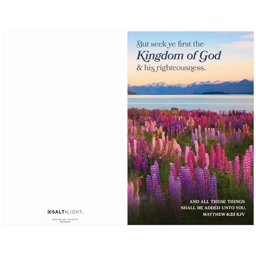 Kingdom Of God Church Bulletins Church Bulletin Package Of 100 - Welcome The Congregation, Share Church Information And Services On Quality Church Bulletin Paper - General Worship Bulletins - style: Kingdom of God