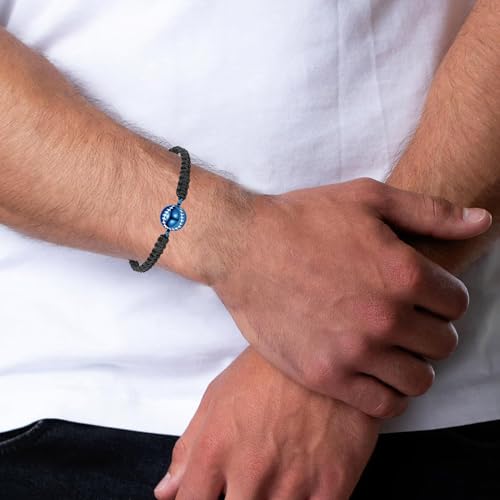 Hearbeingt Baseball Urn Bracelet for Ashes Cremation Jewelry for Women Men - color: Blue