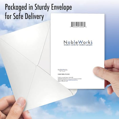 The Best Card Company - Pet Sympathy Card with Envelope - Animal Bereavement, Sorry for Loss - Dog And Friend C6881SMG-PS - style: Dog and Friend