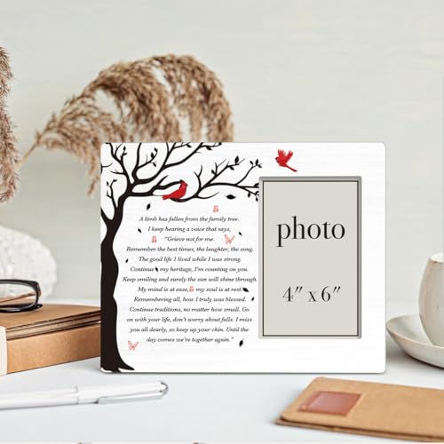 Memorial Picture Frame Gifts, Sympathy Gifts for Loss of Loved One - color: A