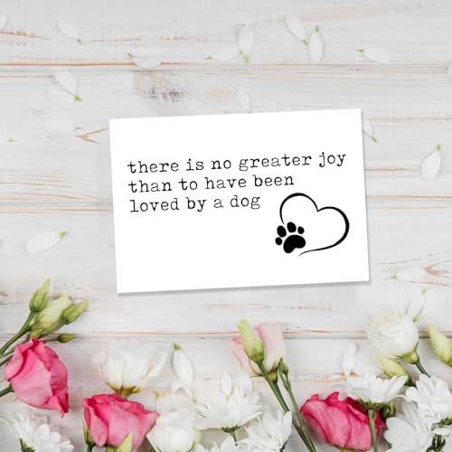 Pet Dog Loss Sympathy Card, Sympathy Gifts for Someone Loss of Dog, Thinking of You Card for Friend Loss of Dogs Pet, Sorry For Your Loss For Dog Owner