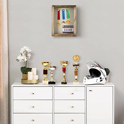 Love-KANKEI Deep Shadow Box Frame 8x10,Solid Wood Frame,Carbonized Black - color: Carbonized Black, size: 8 x 10