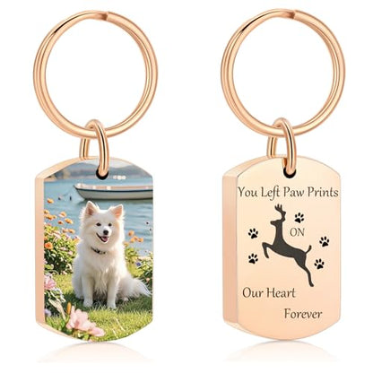 Cremation Jewelry Urn Keychain for Ashes for Women Men Memorial Keepsake Pendant - color: Customize