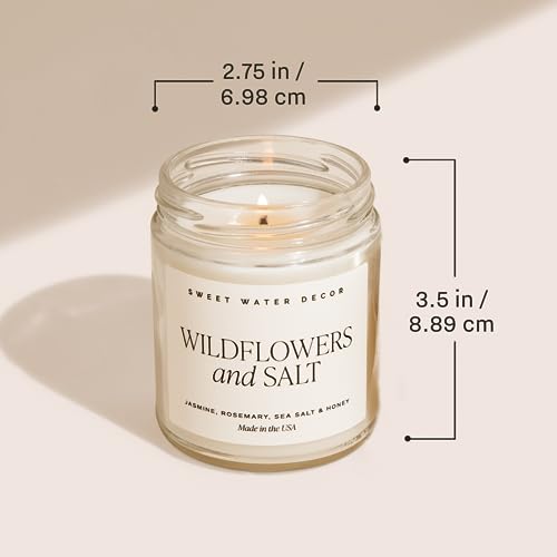 Sweet Water Decor Best Teacher Ever Candle, Back to School Teacher Gifts, 9 oz Clear Jar with 40 Hour Burn Time, Made in USA, Teacher Appreciation Gifts, End of School Year - style: Best Teacher Ever